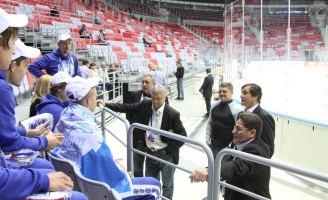Встреча с Легендами хоккея на Фестивале НХЛ в Сочи 2013